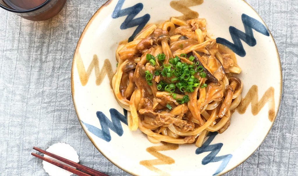 冷凍うどんで簡単ランチ たっぷりきのこのカレークリームうどん Ginger ジンジャー 自分を主役にした人生を 冷凍うどんで簡単ランチ たっぷりきのこのカレークリームうどん Ginger ジンジャー 自分を主役にした人生を
