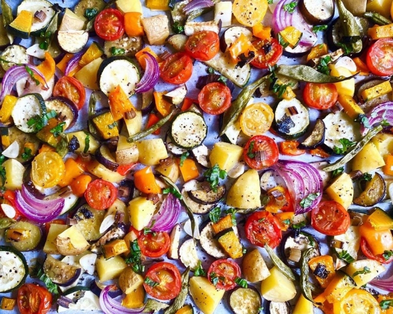 ロースト野菜盛り合わせのレシピ