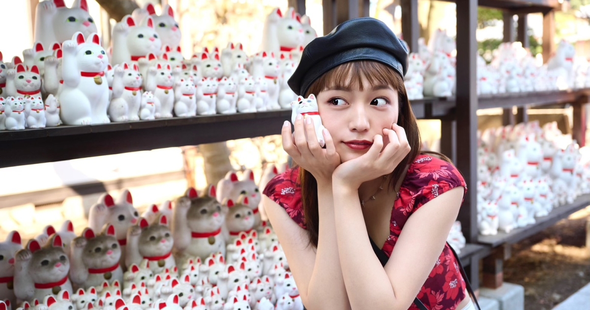 川口春奈､世田谷区のパワースポットへ【東京23区STORY】 | GINGER