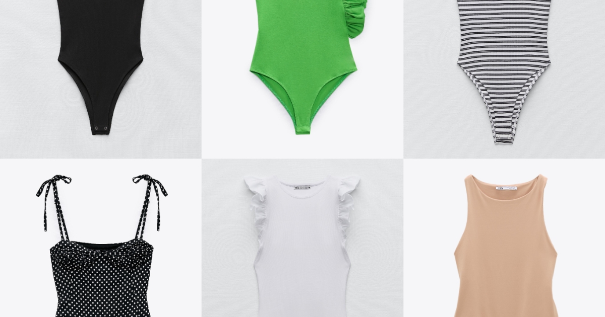 ZARA - ZARA バービー ボディスーツ ☆新品、未使用、タグ付き