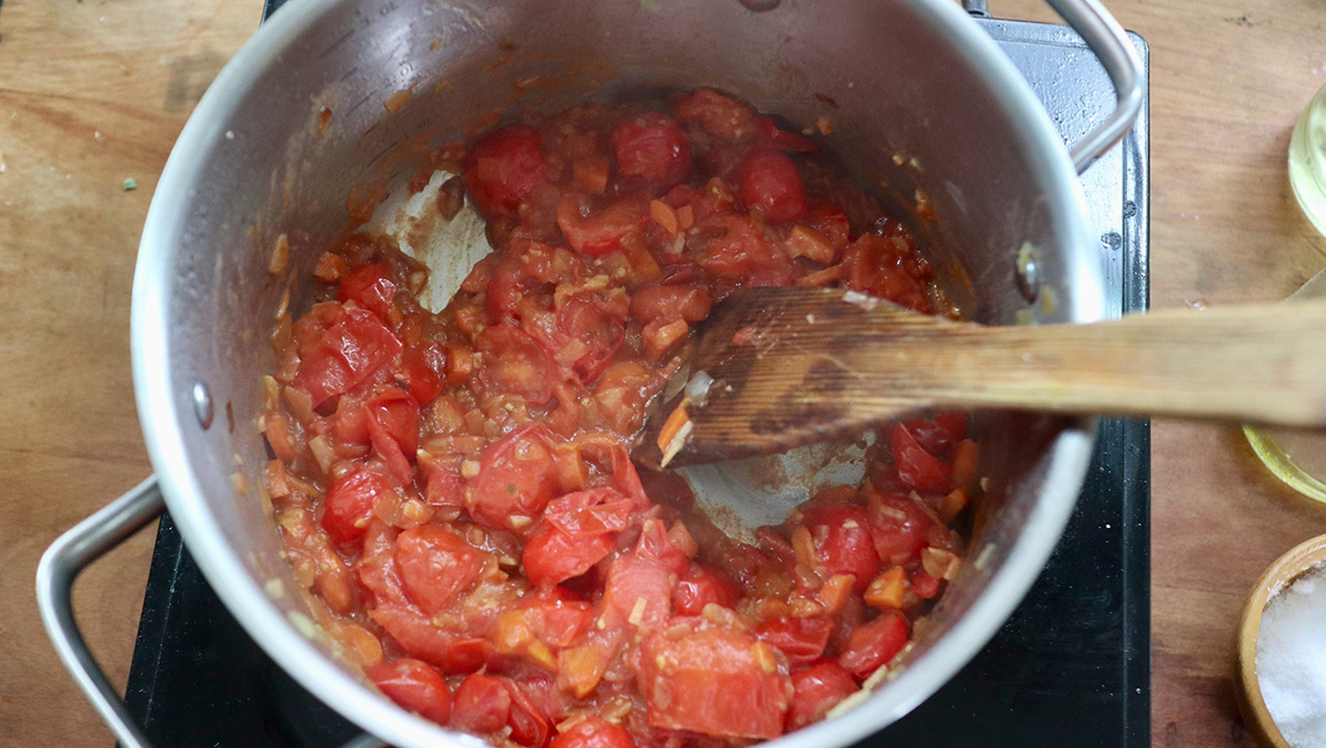 トマトクリームスープの作り方