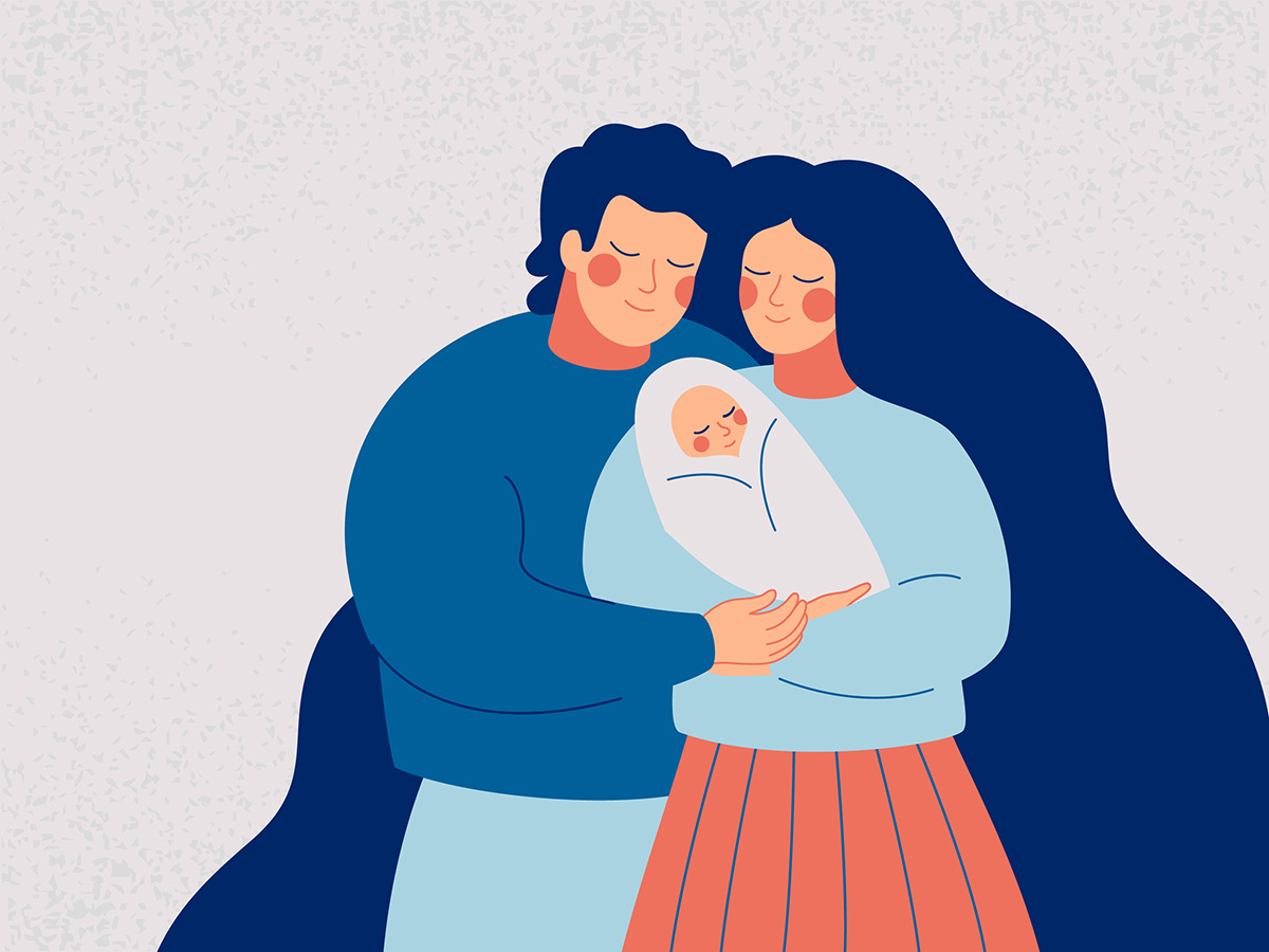 夫婦と赤ちゃん――夫がいくら育児に積極的でも､男女平等には遠いワ