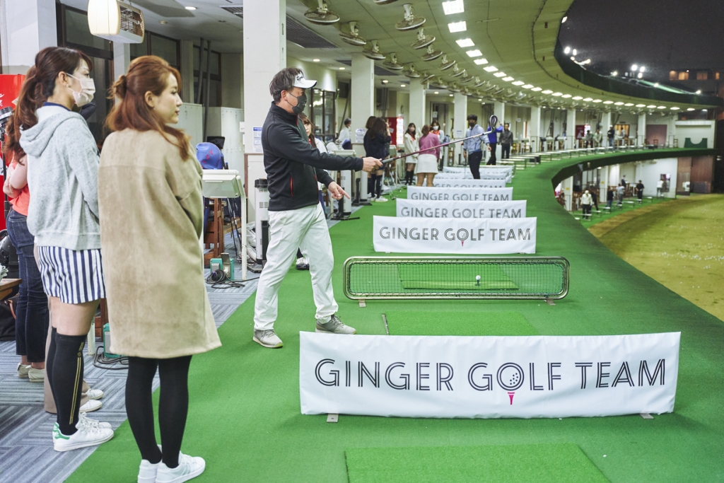 初めての屋外レッスンにチャレンジ【GINGER GOLF TEAM活動報告】 GINGER