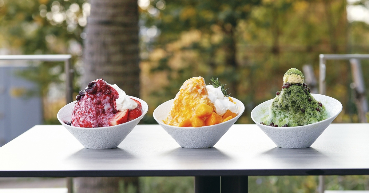 かき氷と潮風とヤシの木と。リゾート気分でひんやりスイーツを | GINGER