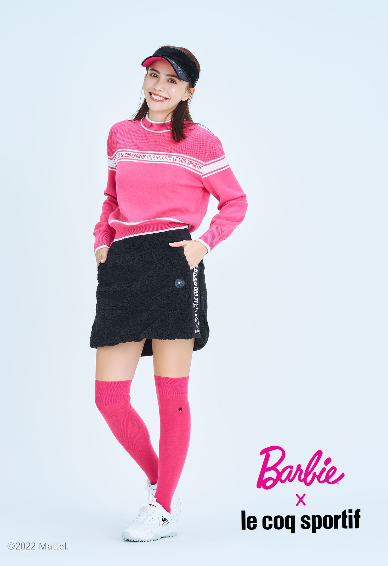 Barbie(TM)×le coq sportif】バービーボア中わたスカート-