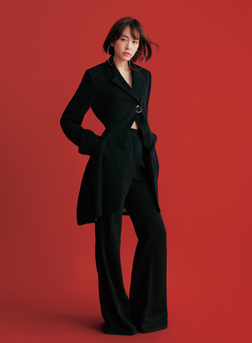 桐谷美玲の私服コーデのポイントは「黒」