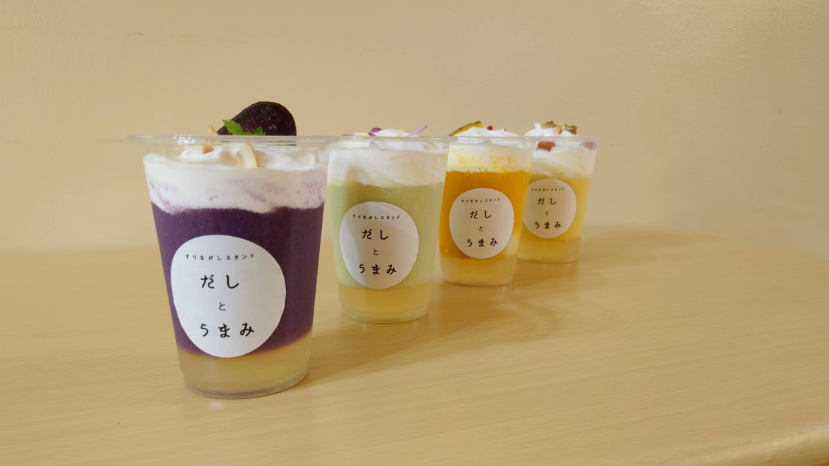 花見の京都でいただく、和だしの利いた絶品「すりながしドリンク」 | GINGER