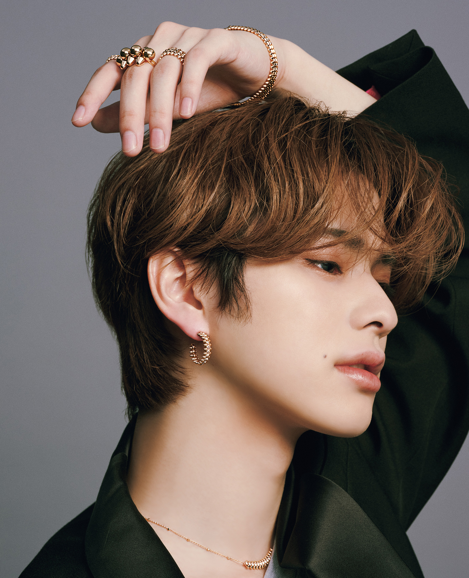 INI 松田迅が魅せるカルティエの美しいインパクト | GINGER