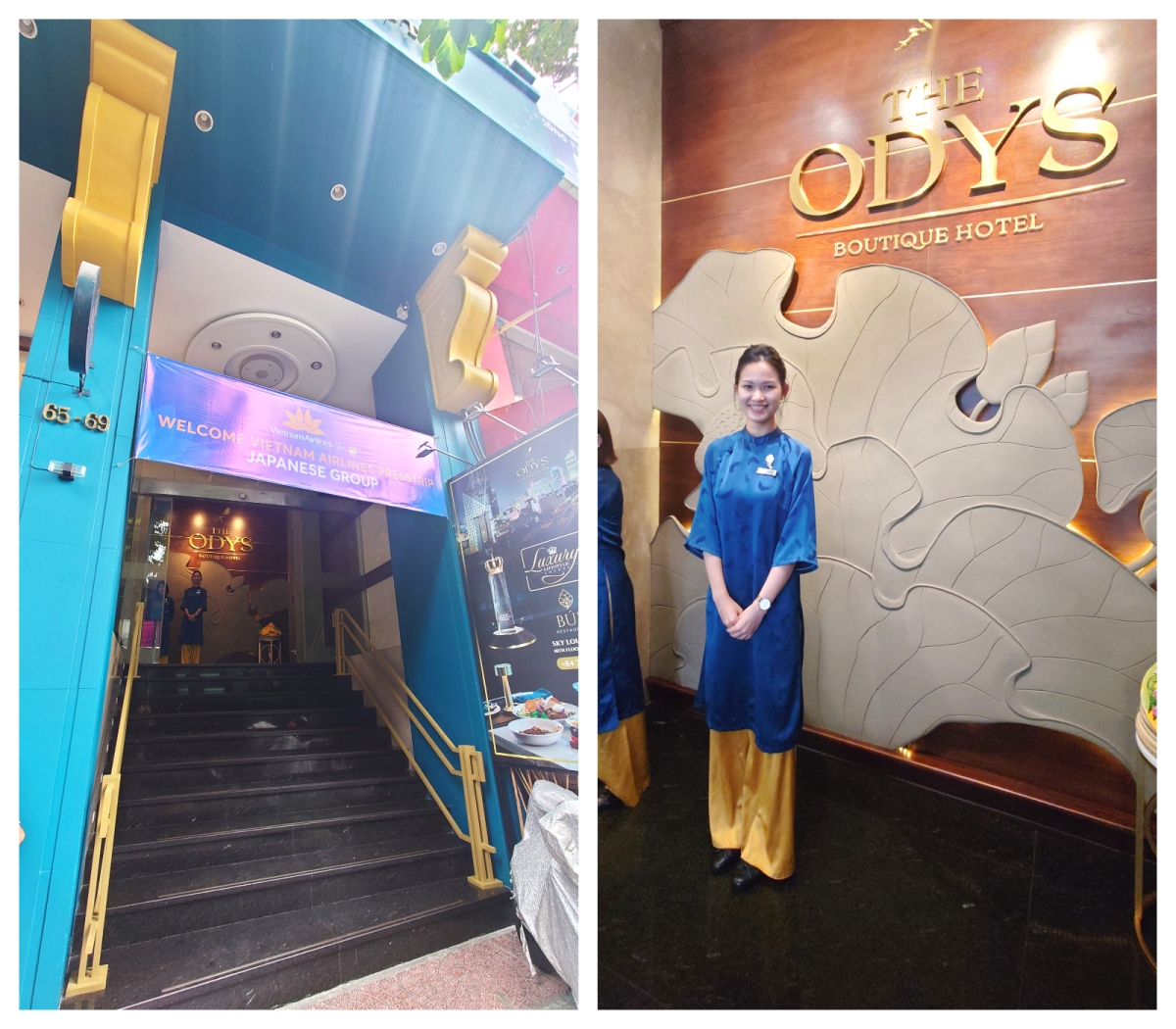 The Odys Boutique Hotelエントランス