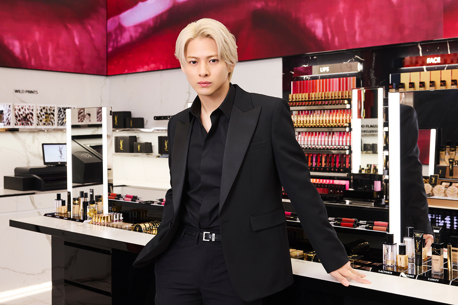 平野紫耀「いい意味で裏切りたい」イヴ・サンローラン・ボーテ アジア