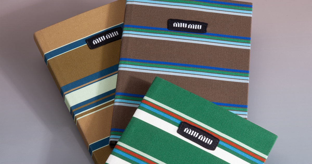 使い方いろいろだから想像が膨らむ！ミュウミュウからノートブック登場