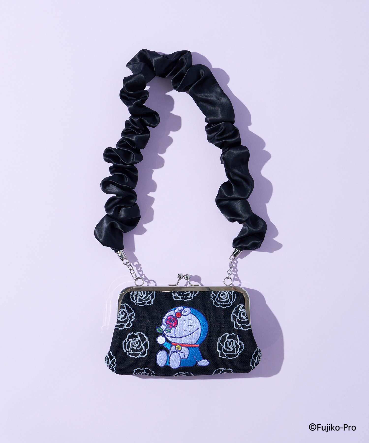 ANNA SUI アナスイ ドラえもん ドラミ トートバッグ 黒 ブラック ドラえもん】プリントトートバッグ(F 黒): キッズ - ナルミヤ