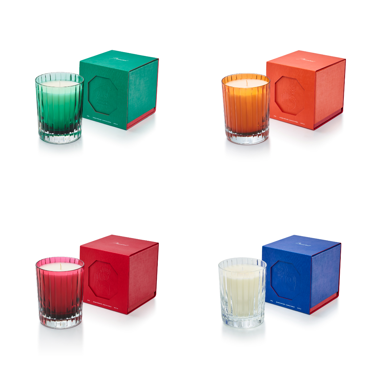 バカラの世界観を映し出す4つのアロマキャンドル。お気に入りは？ | GINGER