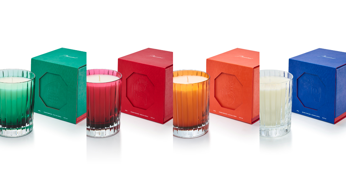 バカラの世界観を映し出す4つのアロマキャンドル。お気に入りは？ | GINGER