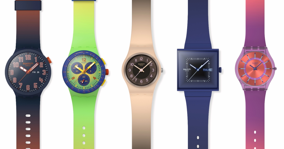 絶妙グラデが心を掴む！スウォッチの新顔はニュアンスカラーざくざく