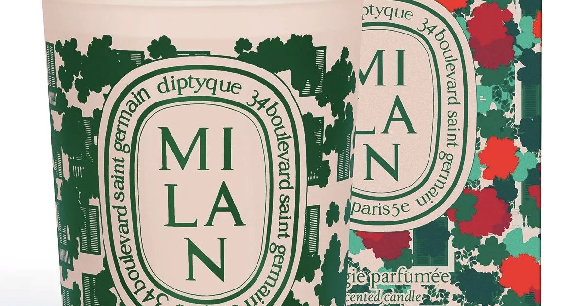 ディプティックのシティキャンドルシリーズの新作は「ミラノ」の香り