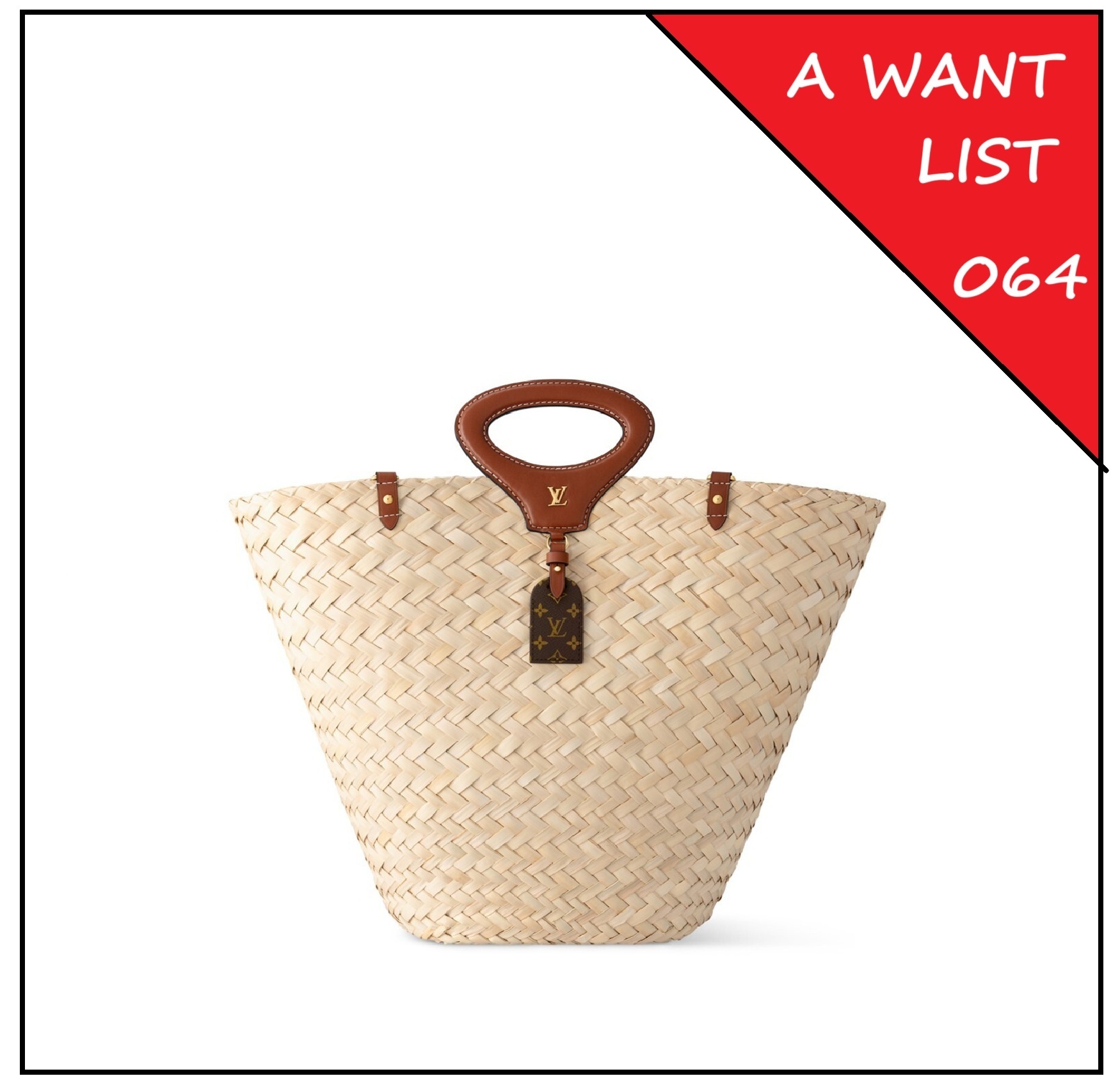 【ラフィアの質感で、季節をまとう】LV Rivage バッグ GM LVの新作ラフィアバッグなら、気ままに出かけたい！を叶えて