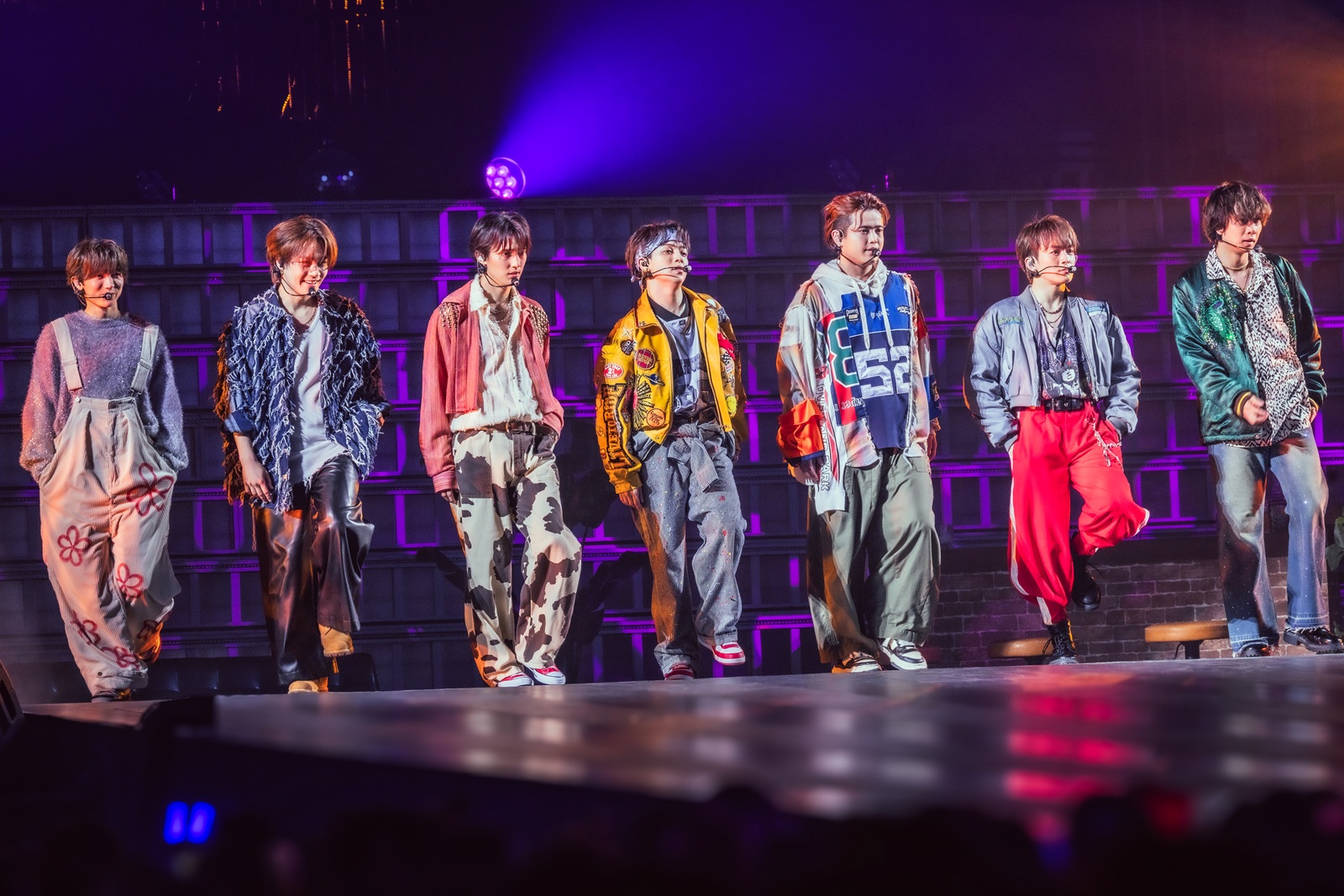 ライブ写真「7」 7人揃って笑顔で完走！Travis Japanの全国アリーナツアー、ファイナル