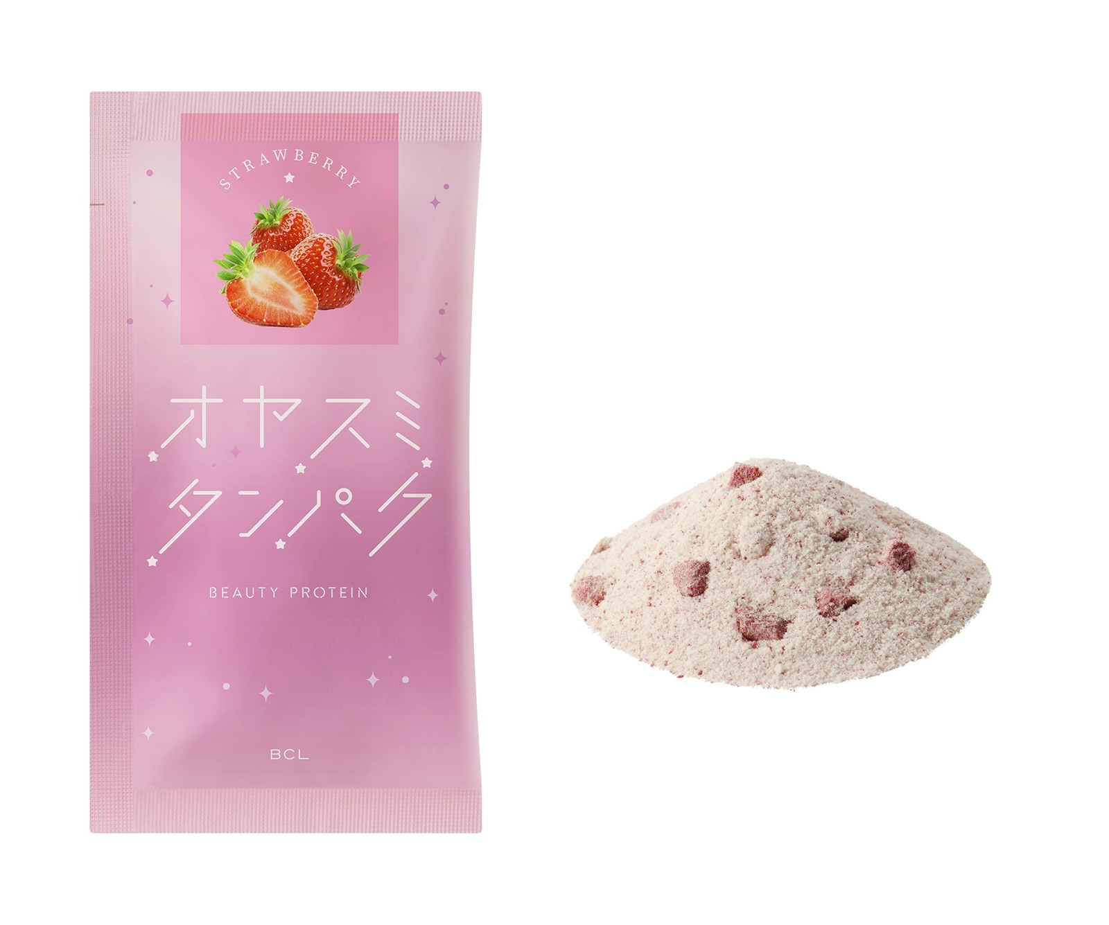 BCLのイチゴ味プロテイン