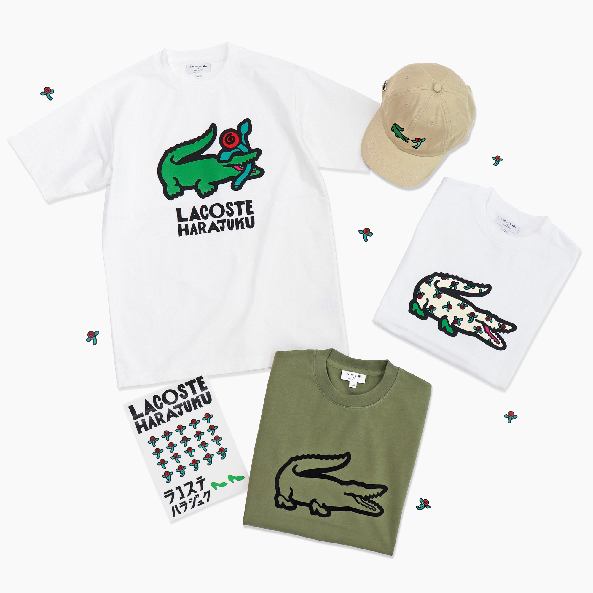 気鋭のアーティストとコラボ！エクスクルーシブなワニTシャツ | GINGER