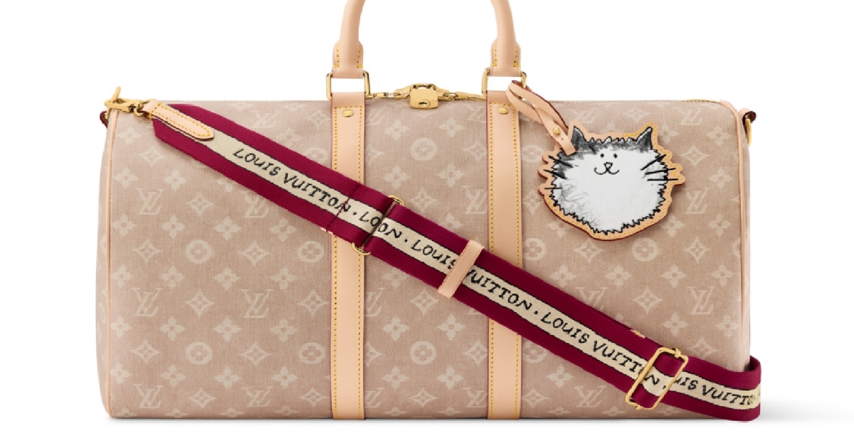 LOUIS VUITTOＮ　猫好きさん専用 猫好きさん、注目！“連れて歩きたくなる”愛すべき小物がLVから登場