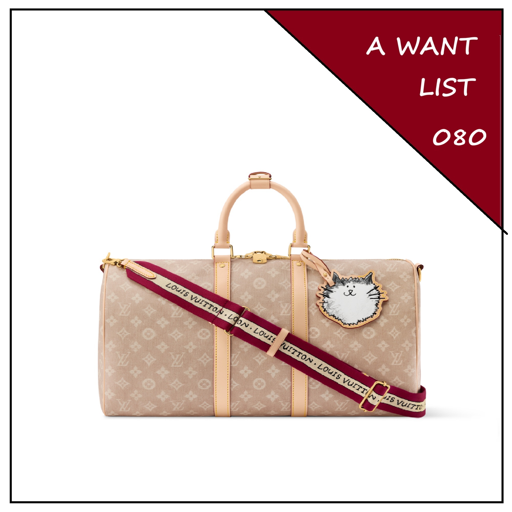 「ピンクの猫」ルイヴィトン パリ テキサス LVサークル lv.jpg