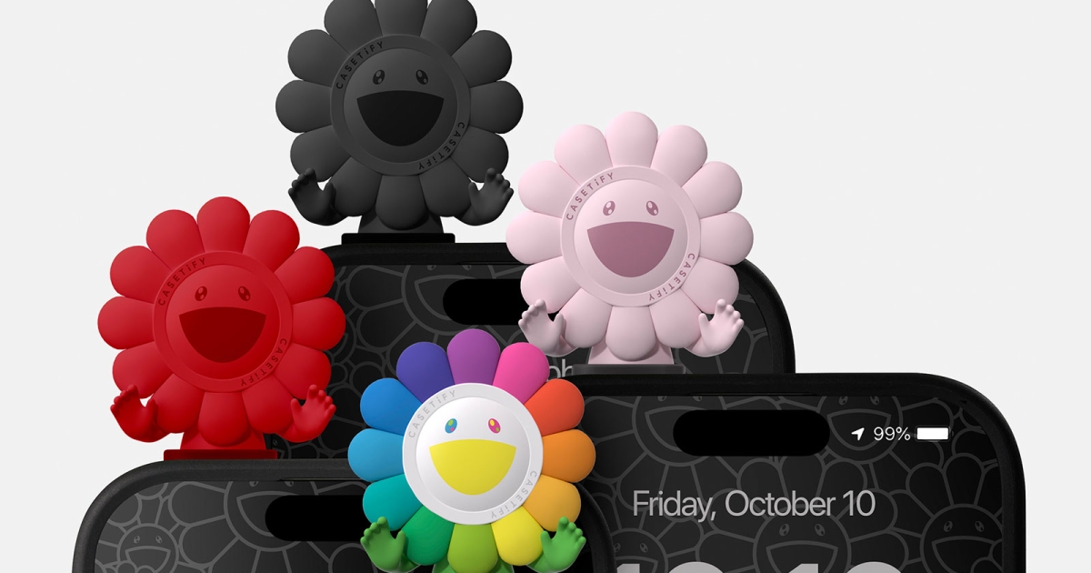 村上隆の“フラワー”が満開！ケースティファイとのコラボ第3章がかわい