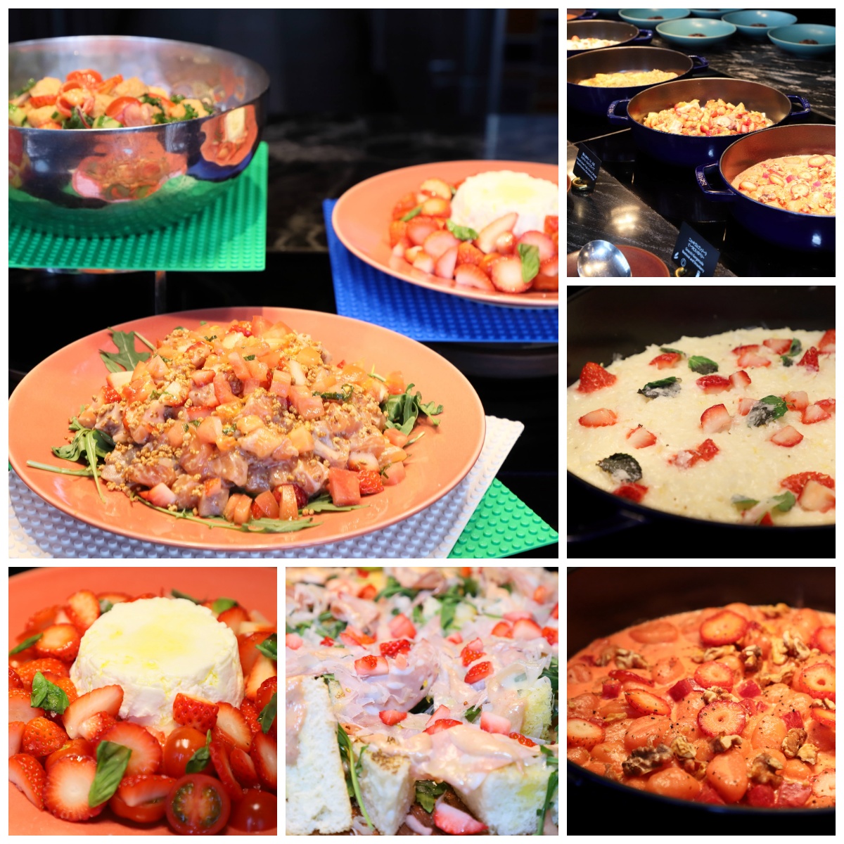 ストロベリースイーツビュッフェ　コンラッド大阪　セイボリー