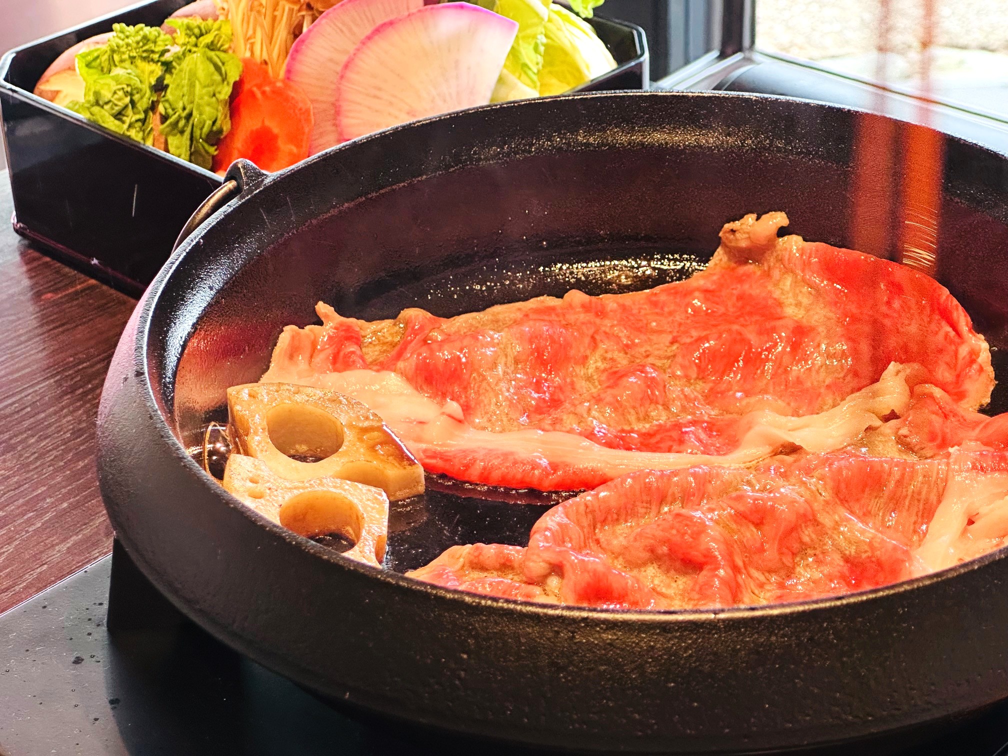 すき焼き十二天 京都 焼きすき