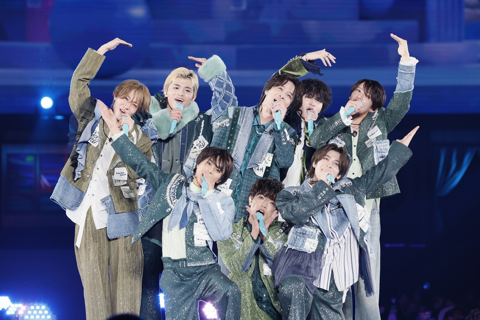 8人とファンで迎えた特別な一夜。timelesz初のドームツアー最終公演を