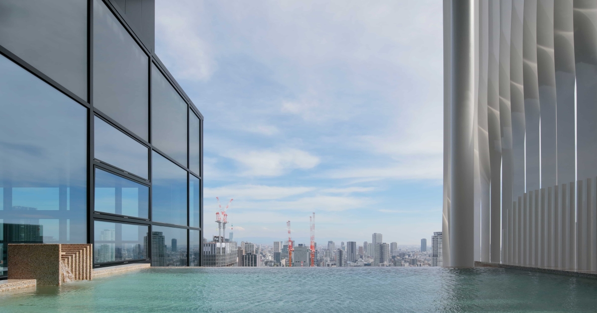 カンデオホテルズ大阪ザ・タワー　インフィニティ露天風呂