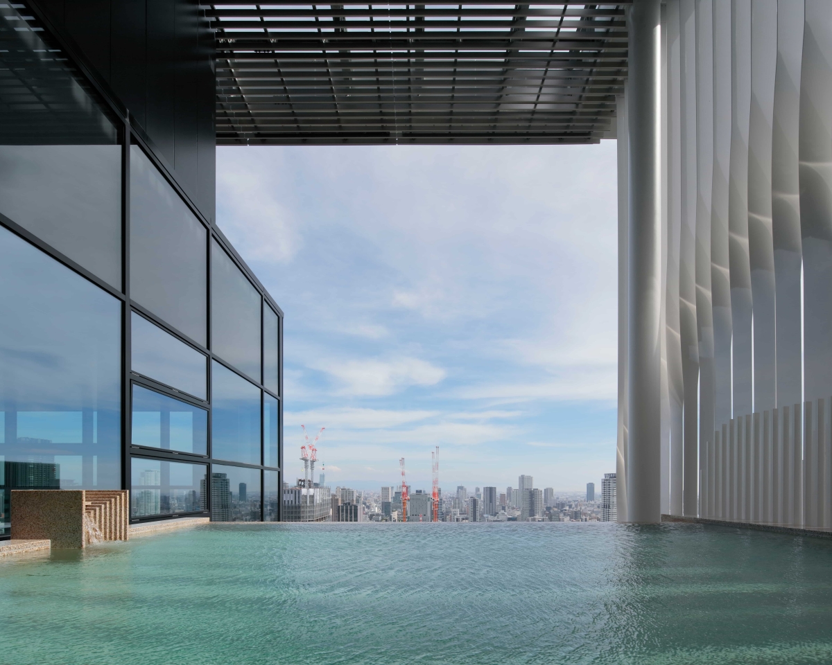 カンデオホテルズ大阪ザ・タワー　インフィニティ露天風呂