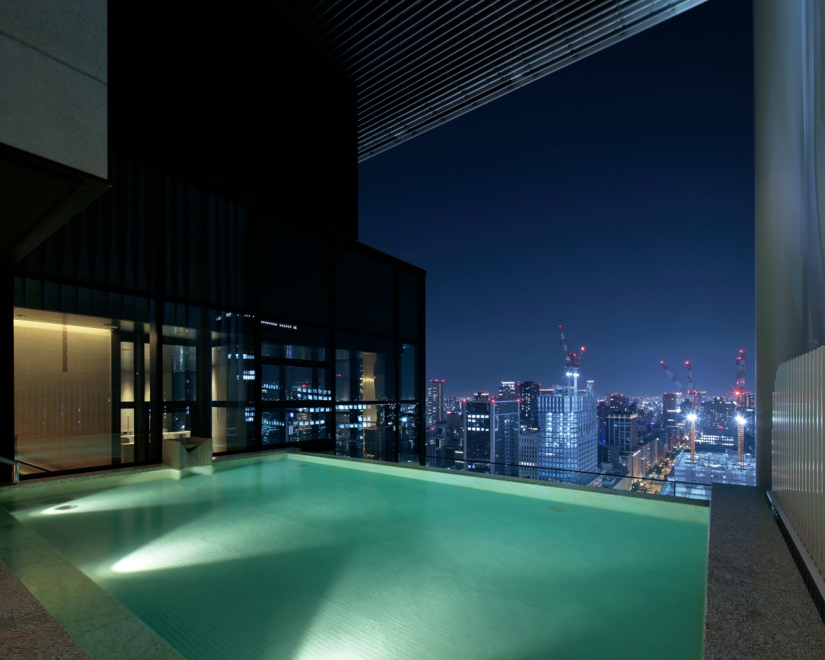 カンデオホテルズ大阪ザ・タワー　インフィニティ露天風呂